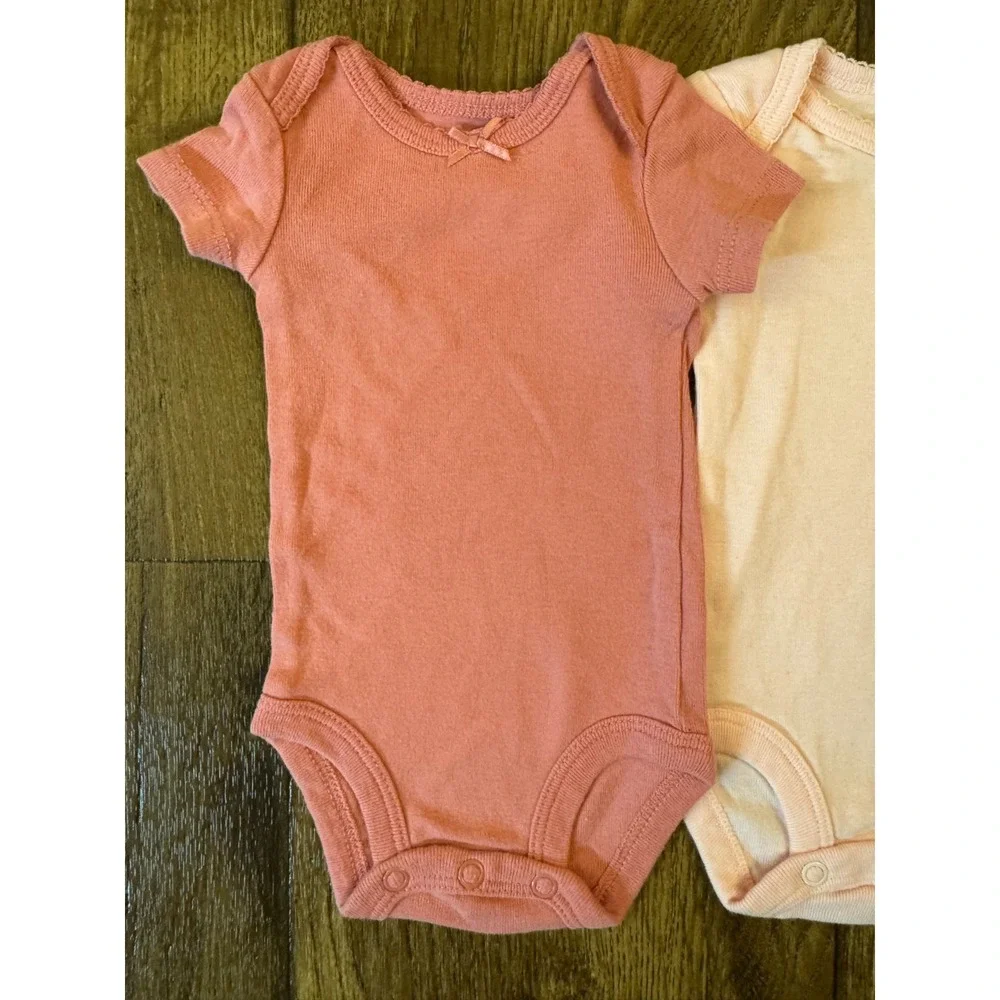Carters Baby Girl‎ Newborn Outfits Tee Shirts Bodysuits Clothes Lot Mom Awesome